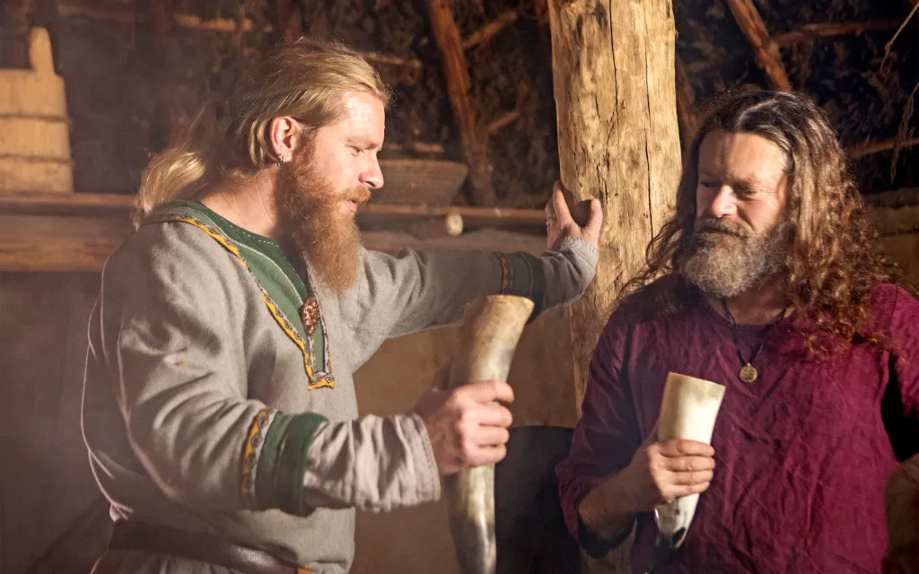 Did all Vikings have beards