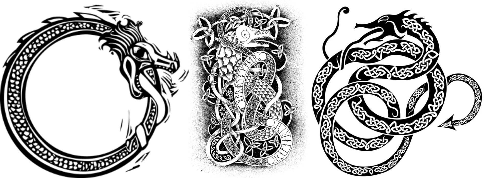 Viking dragon symbol meaning