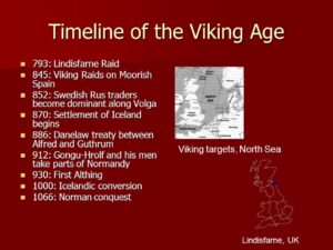 Vikings History Timeline - TheWorldOfVikings